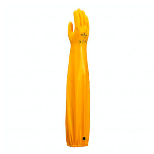 Guante de Protección Química de Nitrilo con Manga Larga, 772, Showa