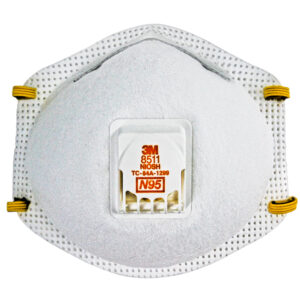 Respirador Desechable para Partículas N95, 8511, 3M,  con Válvula Cool Flow™